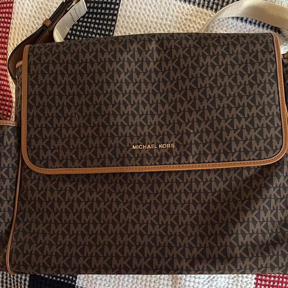 Michael Kors Brown Diaper Bag